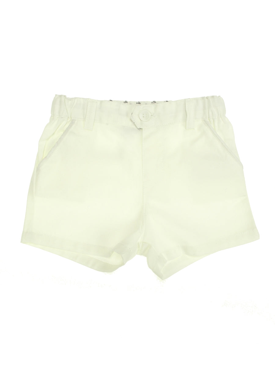 Calção sarja básico Branco (Branco)  para Bebé Menino - Mayoral