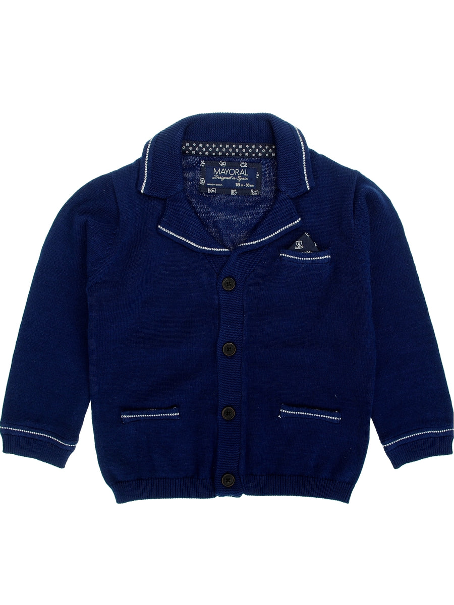 Jaqueta tricot Astros (Marinho)  para Bebé Menino - Mayoral