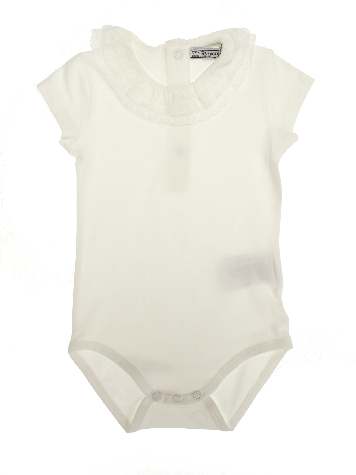 Body gola Crú (Creme / Pérola)  para Bebé Menina - Mayoral