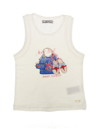 Camiseta complementos Azulão (Azul)  para Menina - Mayoral
