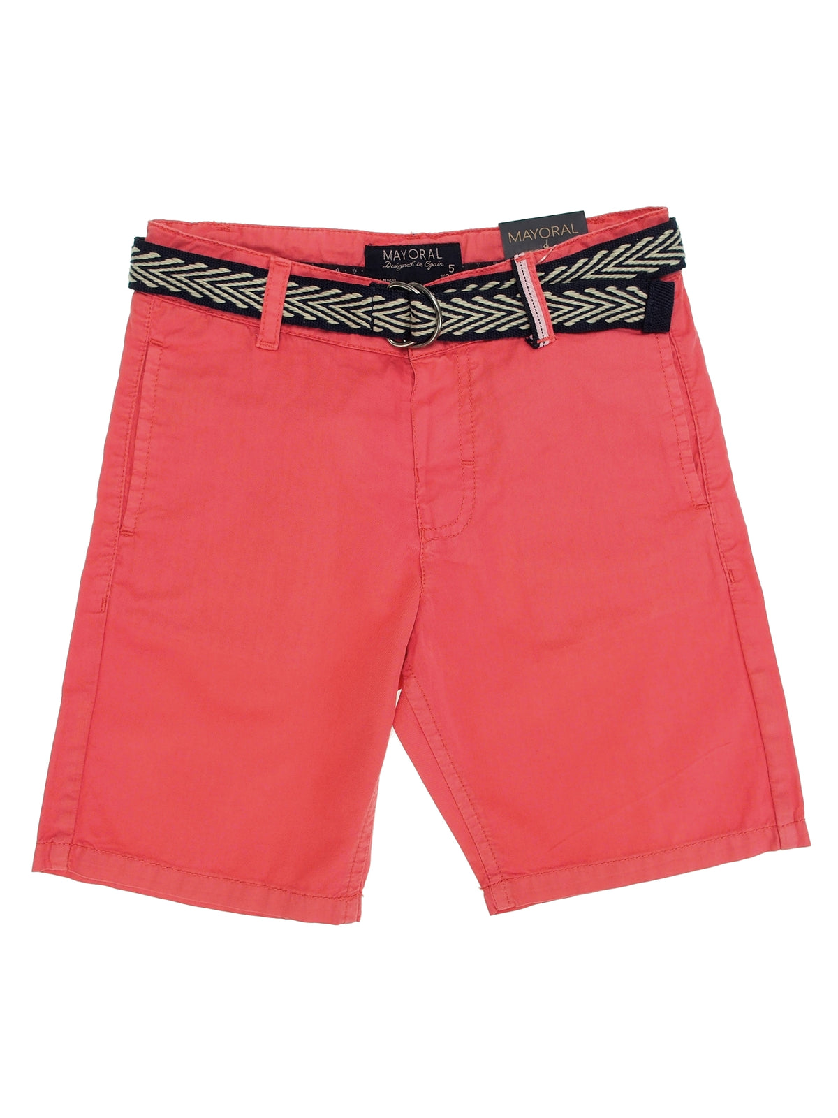 Bermuda chino c/cinto Lichias (Magenta)  para Menino - Mayoral