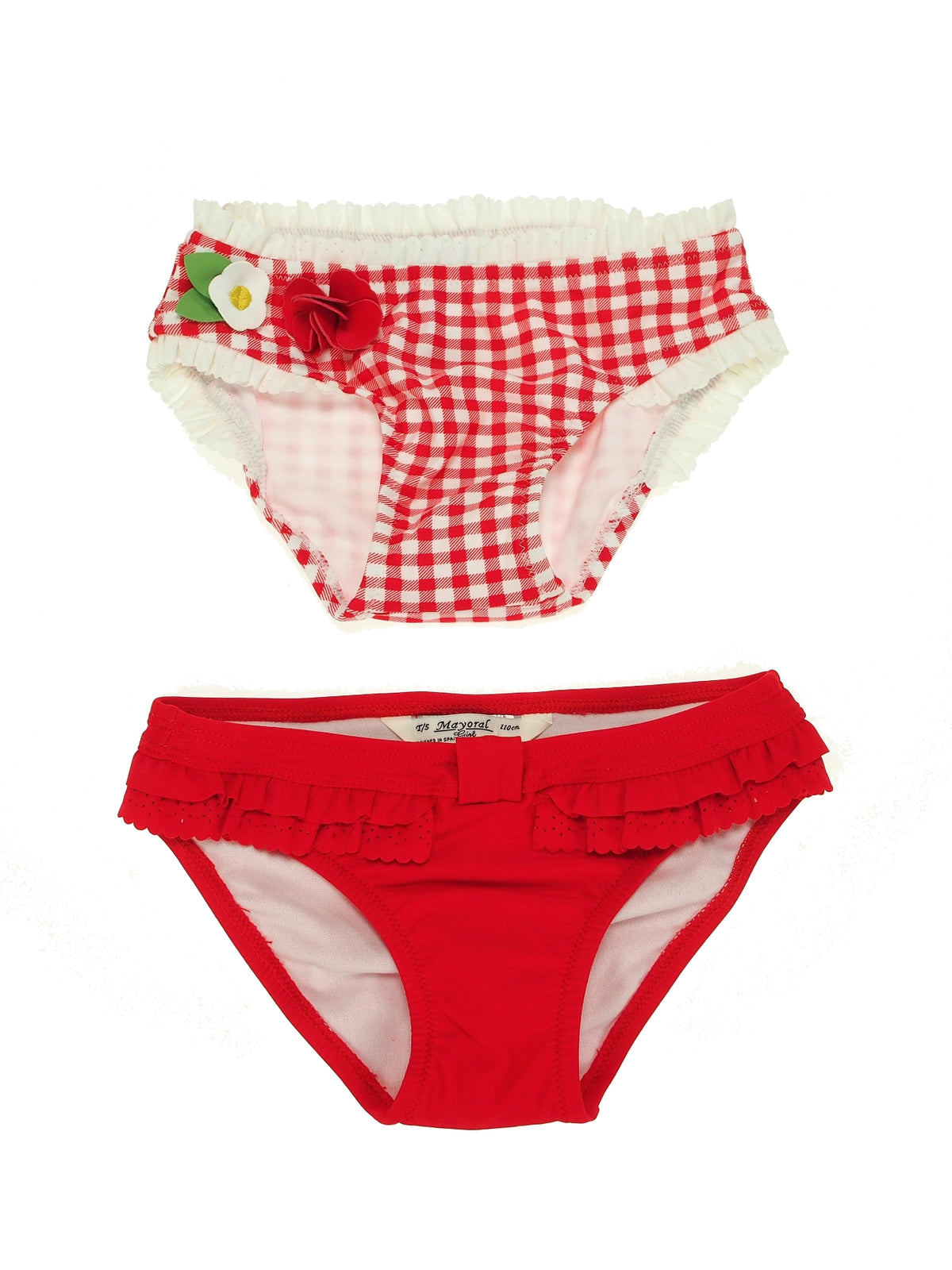 Pack 2 cuequitas Melancia (Vermelho)  para Menina - Mayoral