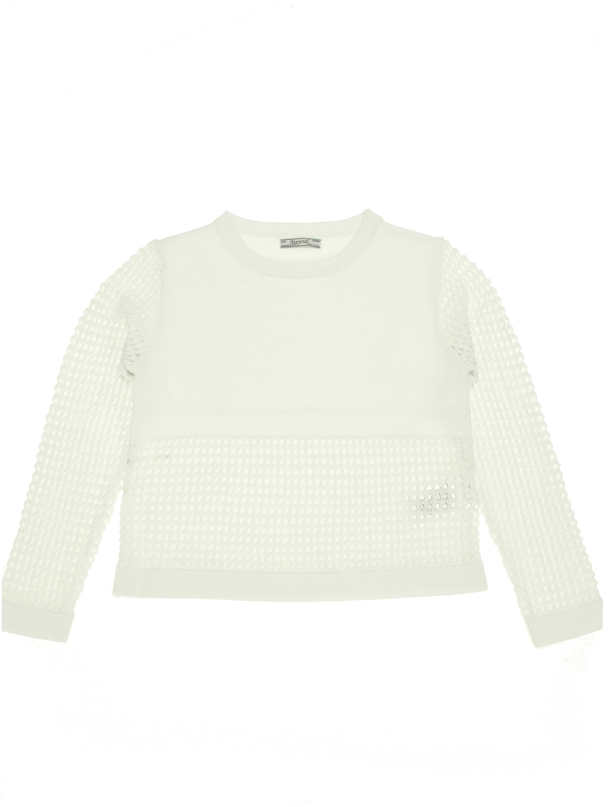 Jersey Branco (Branco)  para Menina - Mayoral
