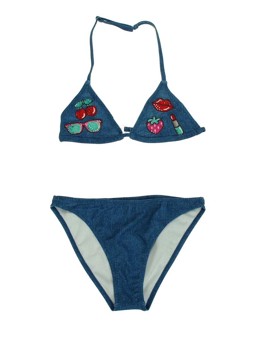 Biquini etiquetas Jeans (Ganga)  para Menina - Mayoral