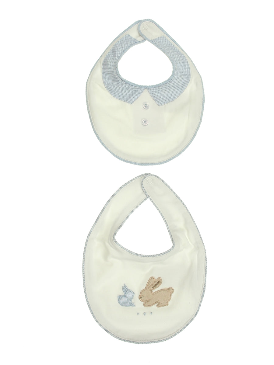 Set 2 babetes Azul céu (Celeste)  para Bebé Menino - Mayoral