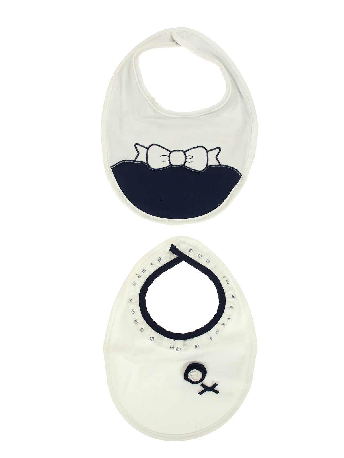 Set 2 babetes Azul navy (Marinho)  para Bebé Menina - Mayoral
