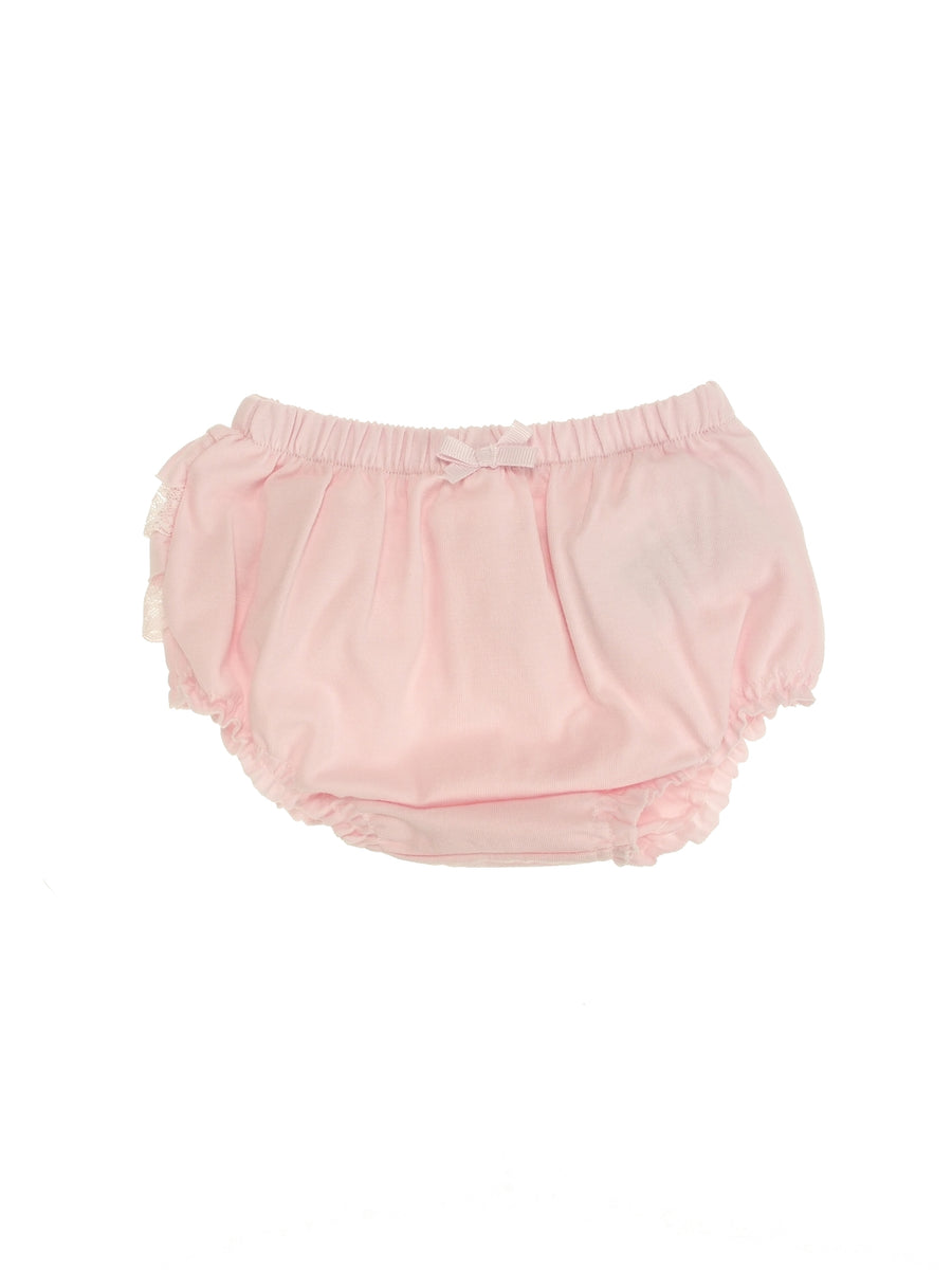 Cuequitas com folhos Rosa baby (Rosa Bébé)  para Bebé Menina - Mayoral