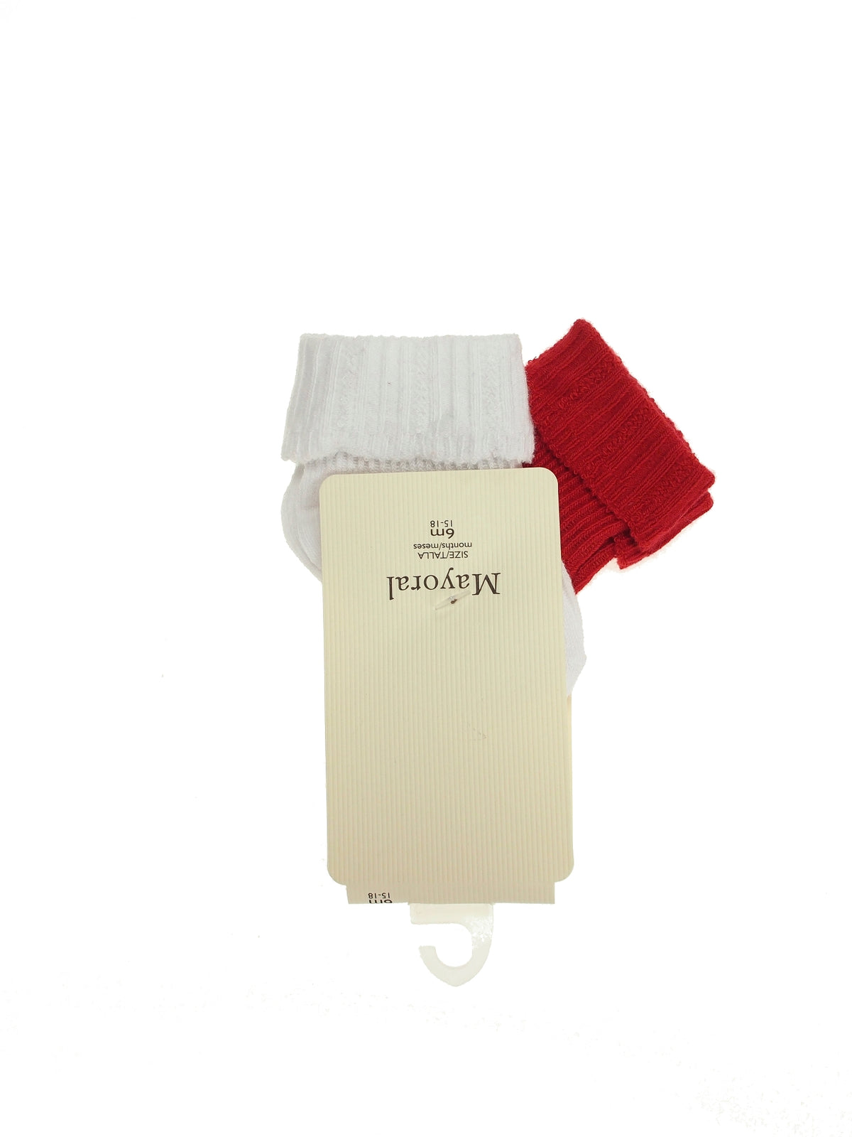 Pack 2 soquetes Melancia (Vermelho)  para Bebé Menina - Mayoral