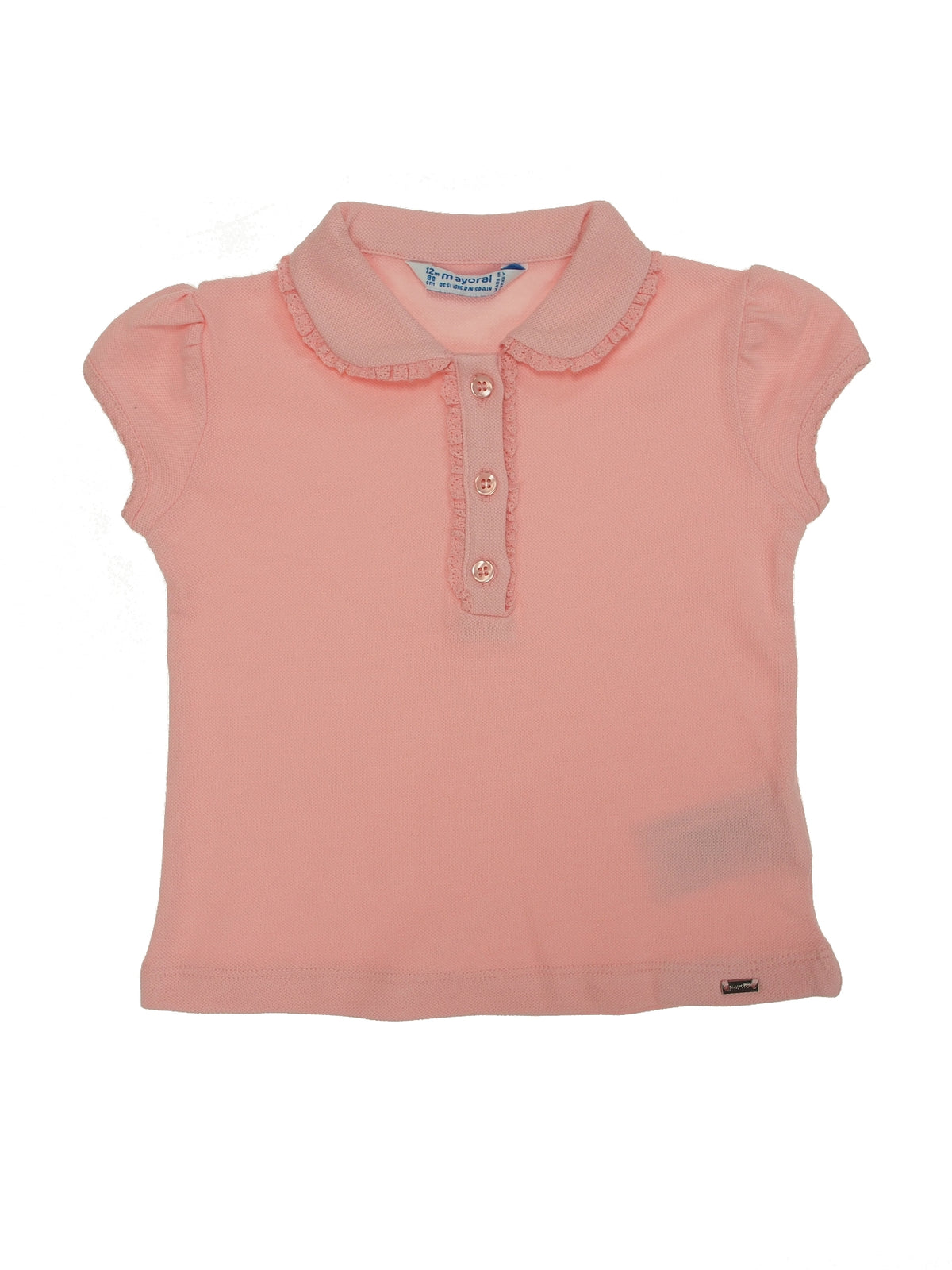 Polo m/curta básico Rosa (Rosa)  para Bebé Menina - Mayoral