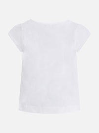 Camiseta básica Branco (Branco)  para Menina - Mayoral
