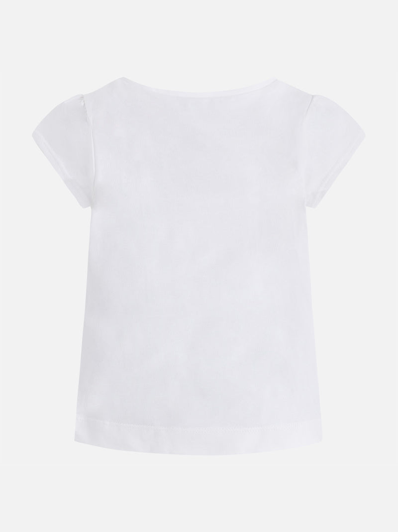 Camiseta básica Branco (Branco)  para Menina - Mayoral