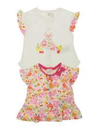 Pack 2 camisetas m/curta Fúcsia (Fúcsia)  para Bebé Menina - Mayoral