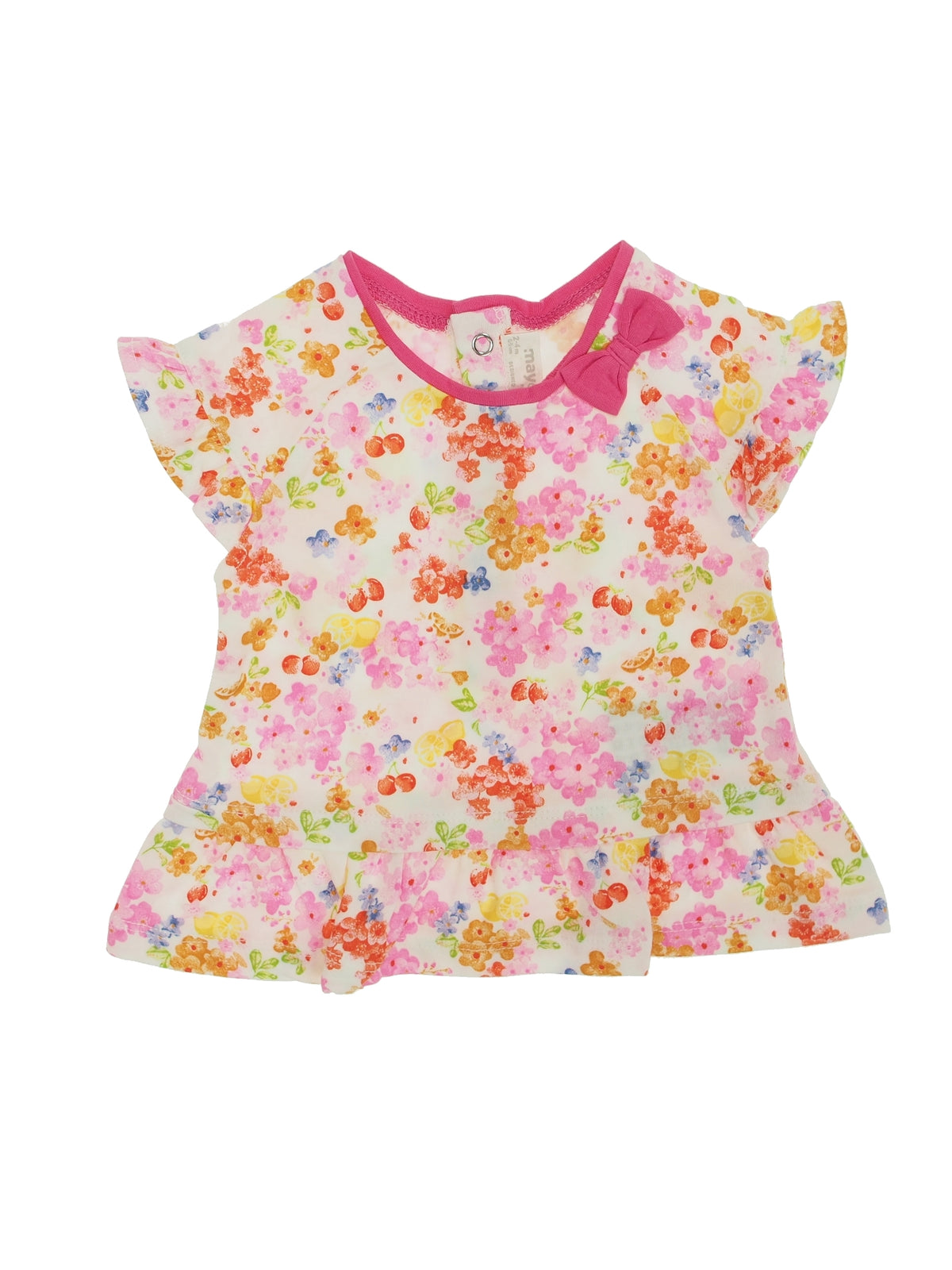 Pack 2 camisetas m/curta Fúcsia (Fúcsia)  para Bebé Menina - Mayoral