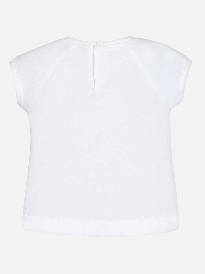 Camiseta m/curta sapatos Marinho (Marinho)  para Bebé Menina - Mayoral