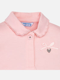 Polo m/curta fantasia Rosa (Rosa)  para Bebé Menina - Mayoral