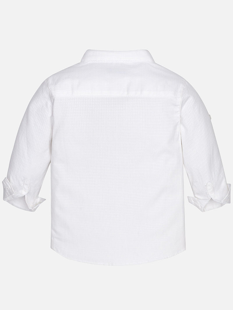 Camisa m/comp. Branco (Branco)  para Bebé Menino - Mayoral