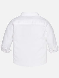 Camisa m/comp. Branco (Branco)  para Bebé Menino - Mayoral