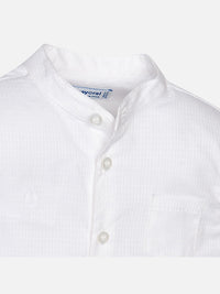 Camisa m/comp. Branco (Branco)  para Bebé Menino - Mayoral