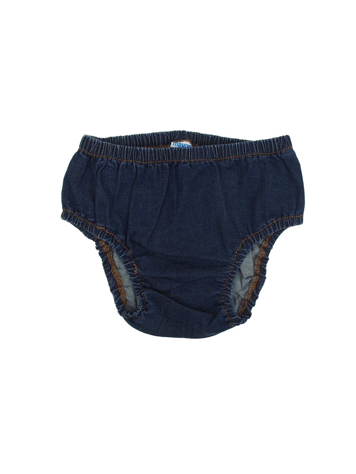 Saia de peito ganga bordada Azul ganga (Ganga)  para Bebé Menina - Mayoral