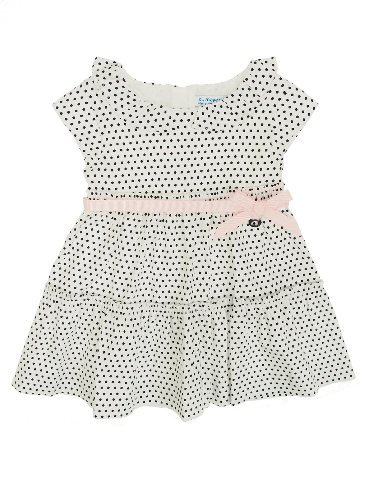 Vestido saten Preto (Preto)  para Bebé Menina - Mayoral