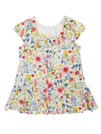 Vestido flores Azul (Marinho)  para Bebé Menina - Mayoral