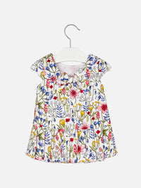 Vestido flores Azul (Marinho)  para Bebé Menina - Mayoral