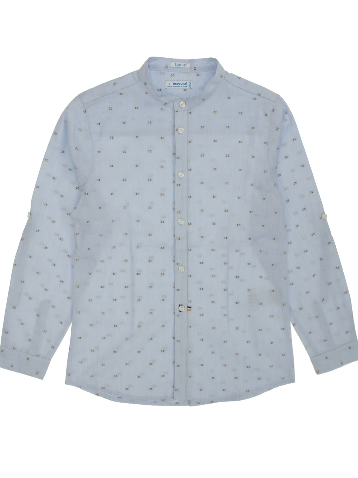 Camisa m/comp. Celeste (Celeste)  para Menino - Mayoral