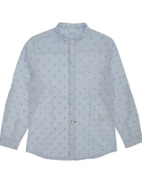 Camisa m/comp. Celeste (Celeste)  para Menino - Mayoral
