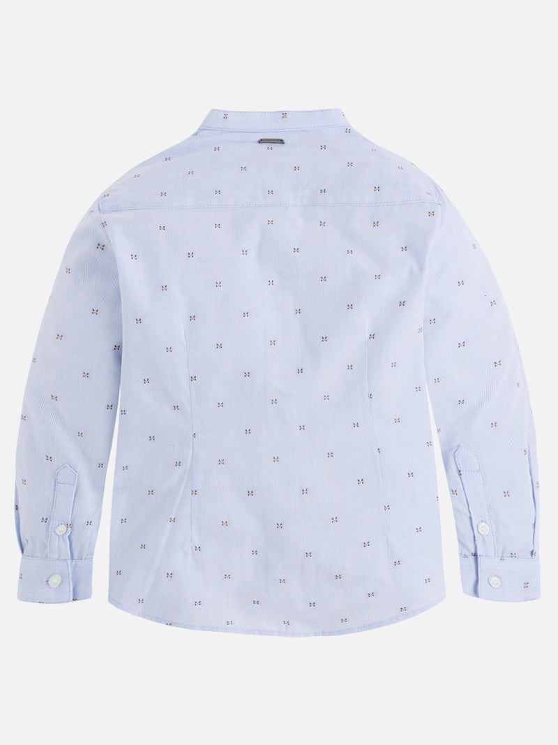 Camisa m/comp. Celeste (Celeste)  para Menino - Mayoral