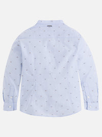 Camisa m/comp. Celeste (Celeste)  para Menino - Mayoral