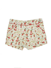 Short otoman estampado Vermelho (Vermelho)  para Menina - Mayoral