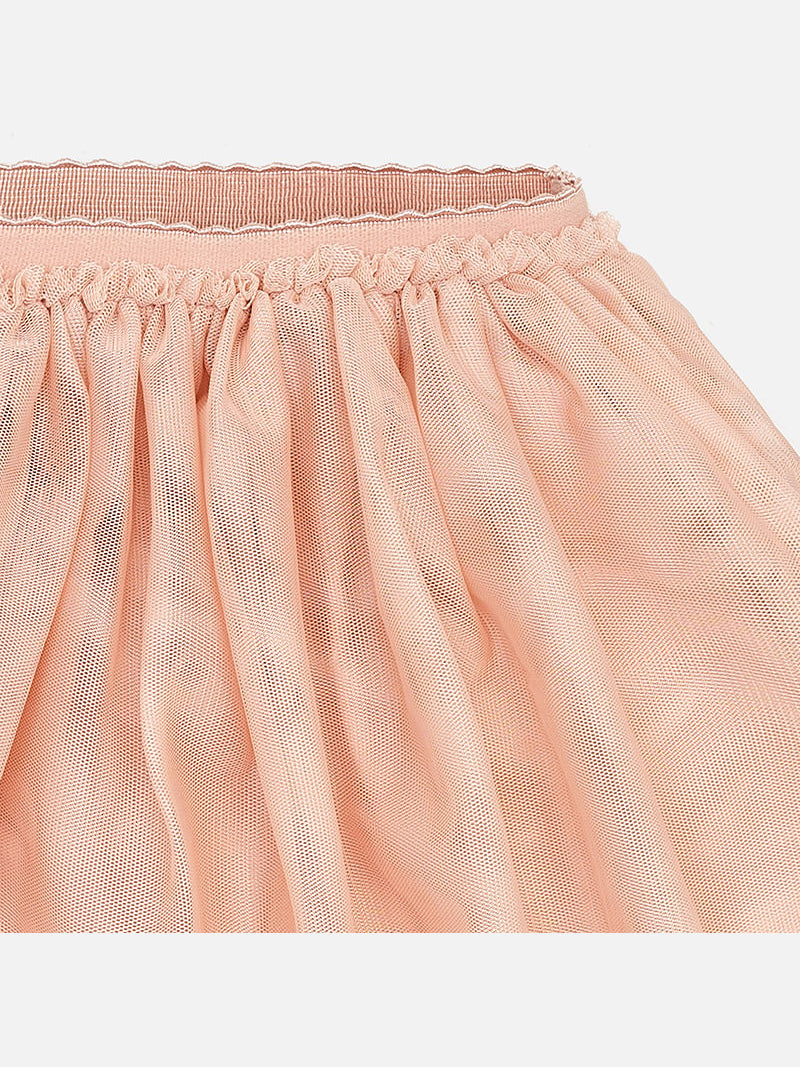 Saia tule Salmão (Salmão)  para Menina - Mayoral