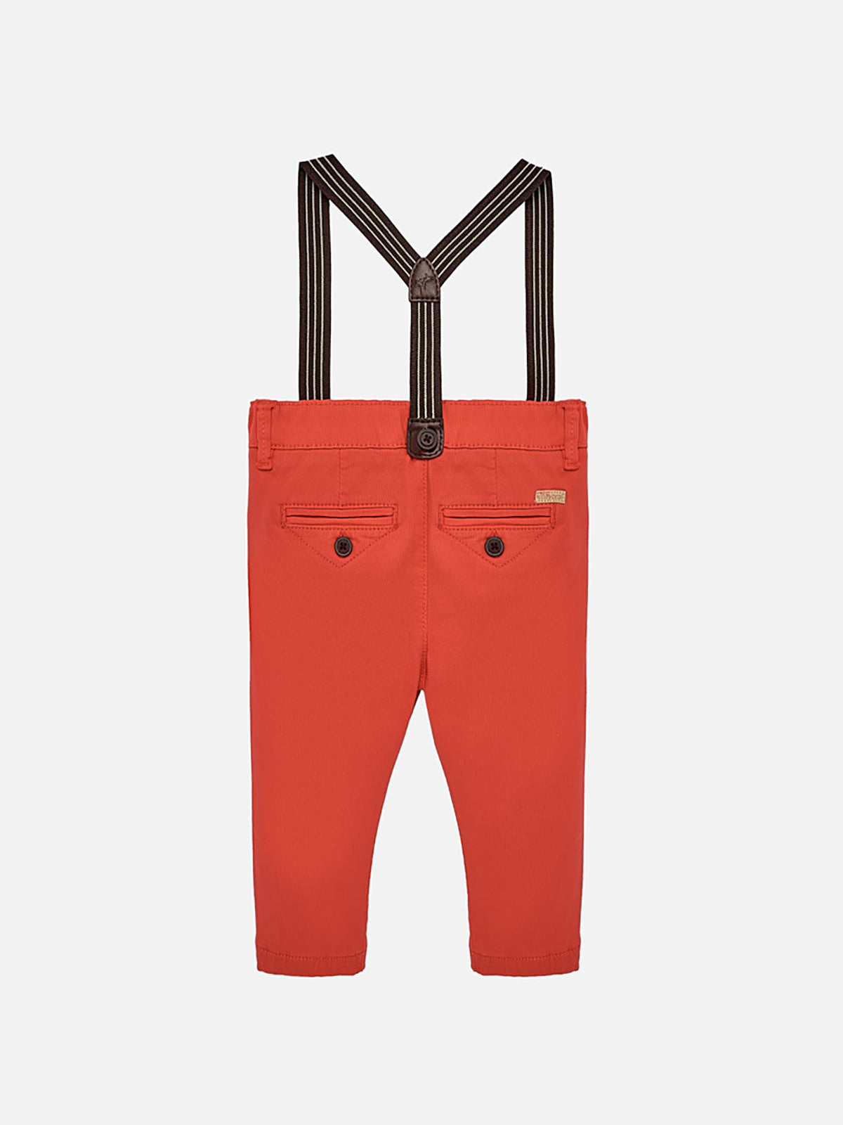 Calça chino Caranguejo (Vermelho)  para Bebé Menino - Mayoral