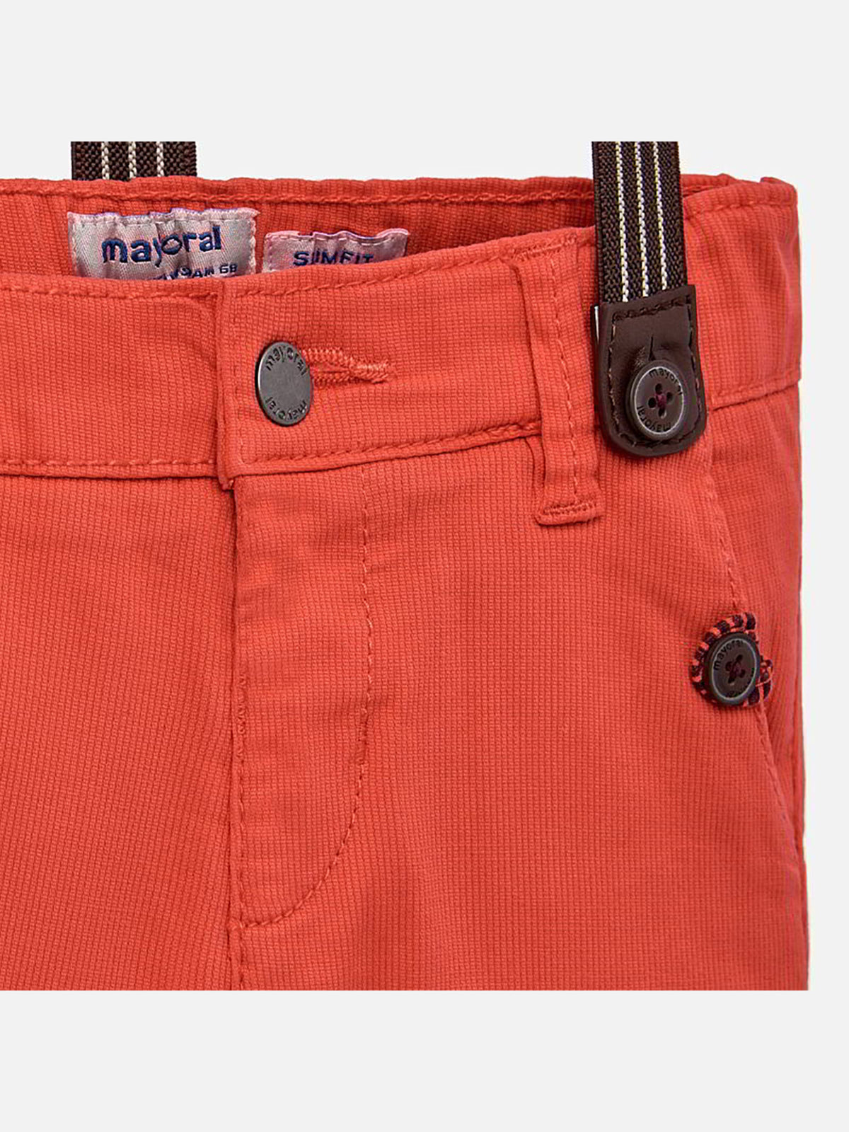 Calça chino Caranguejo (Vermelho)  para Bebé Menino - Mayoral