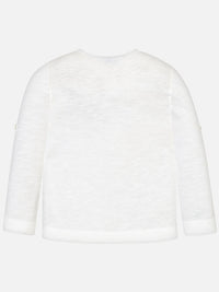Blusa chapéus Crú (Creme / Pérola)  para Menina - Mayoral