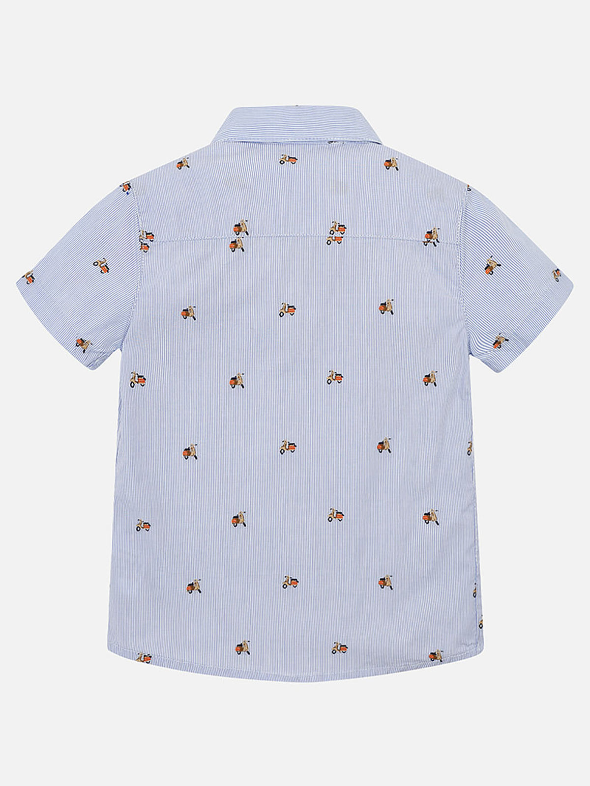 Camisa m/curta plumetti scoot Lavanda (Lilás)  para Menino - Mayoral
