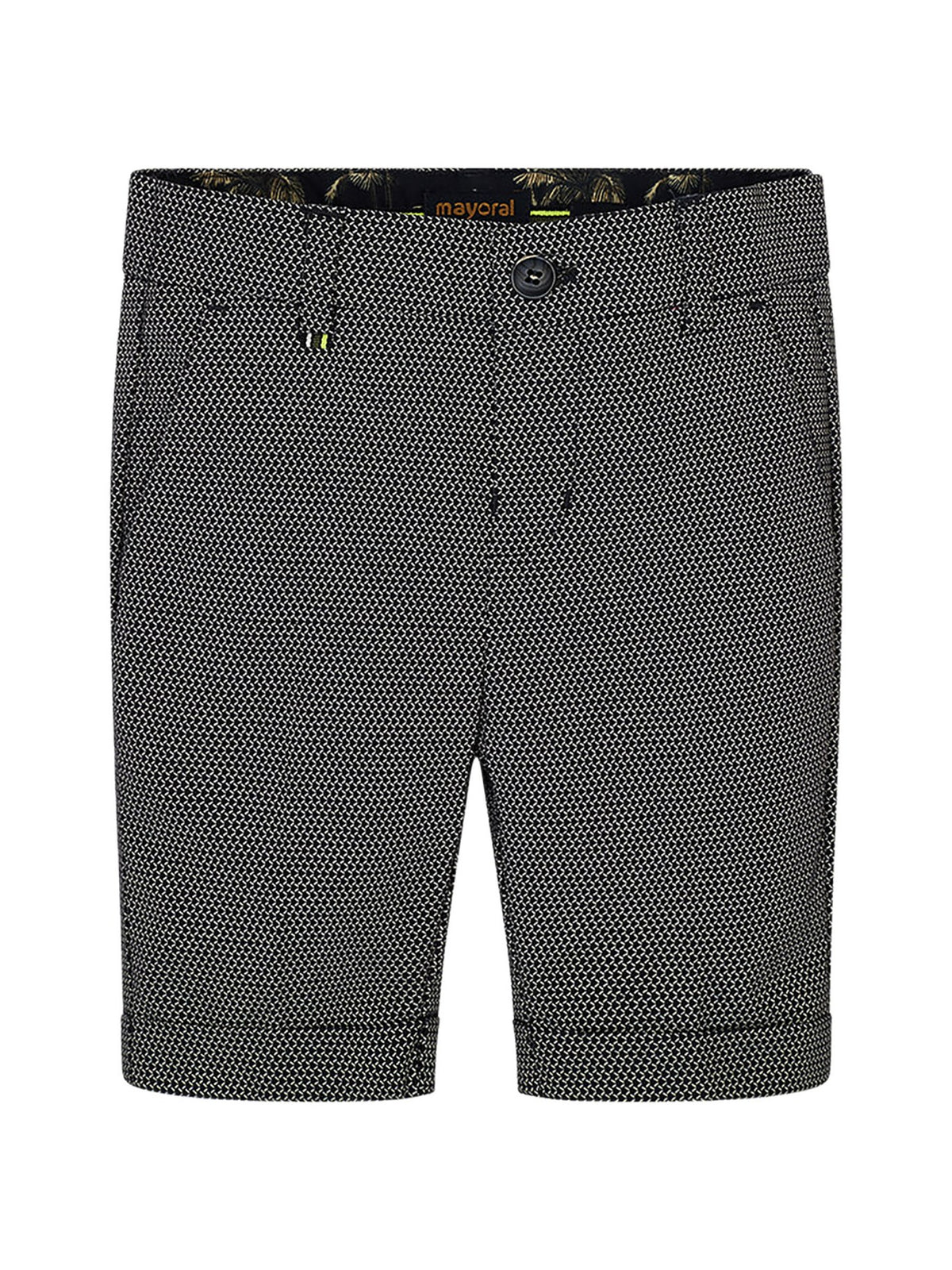 Bermuda linho tailoring Estampado (Marinho)  para Menino - Mayoral
