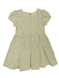 Vestido fantasia lurex Dourado (Dourado)  para Menina - Abel & Lula