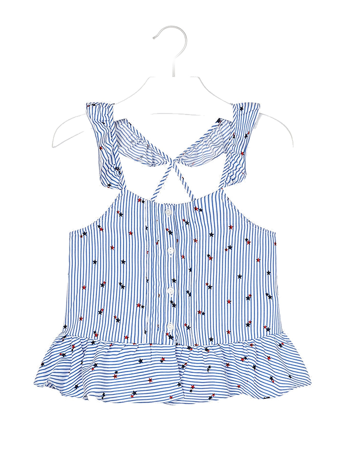 Túnica riscas Azul (Azul)  para Menina - Mayoral