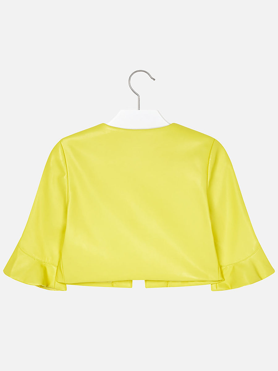 Jaqueta polipele Citrinos (Amarelo)  para Menina - Mayoral