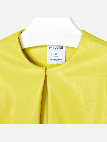 Jaqueta polipele Citrinos (Amarelo)  para Menina - Mayoral