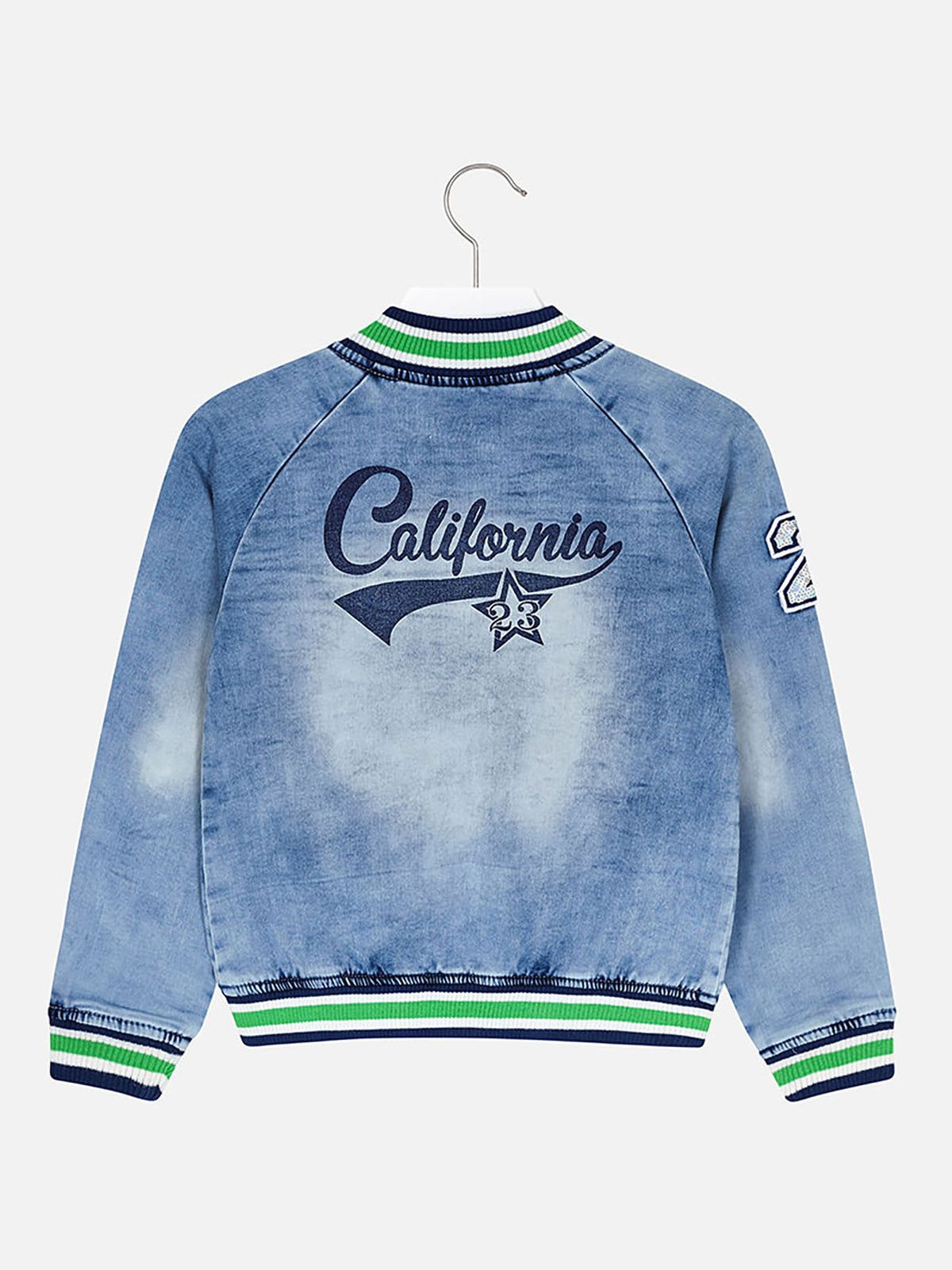 Jaqueta soft denim Claro (Celeste)  para Menina - Mayoral