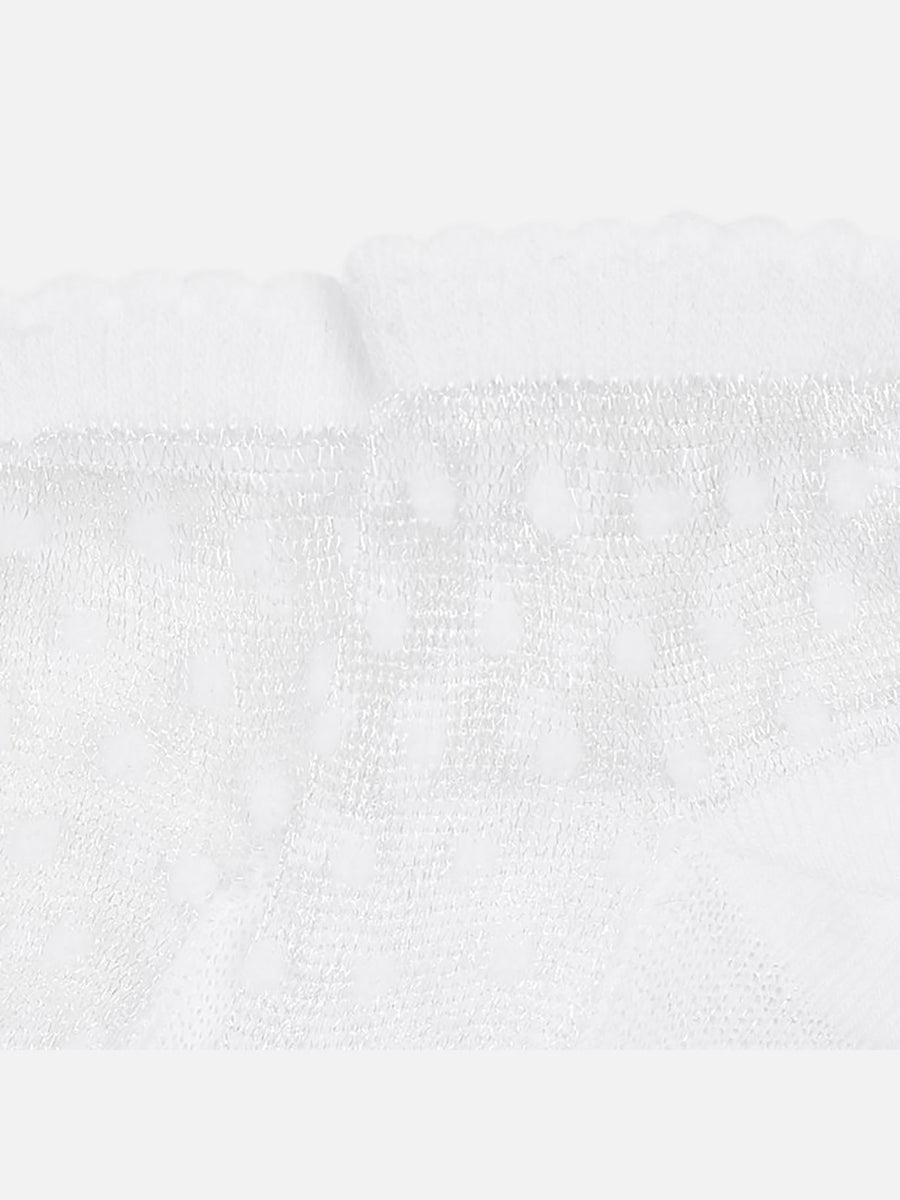 Soquete transparente Branco (Branco)  para Bebé Menina - Mayoral