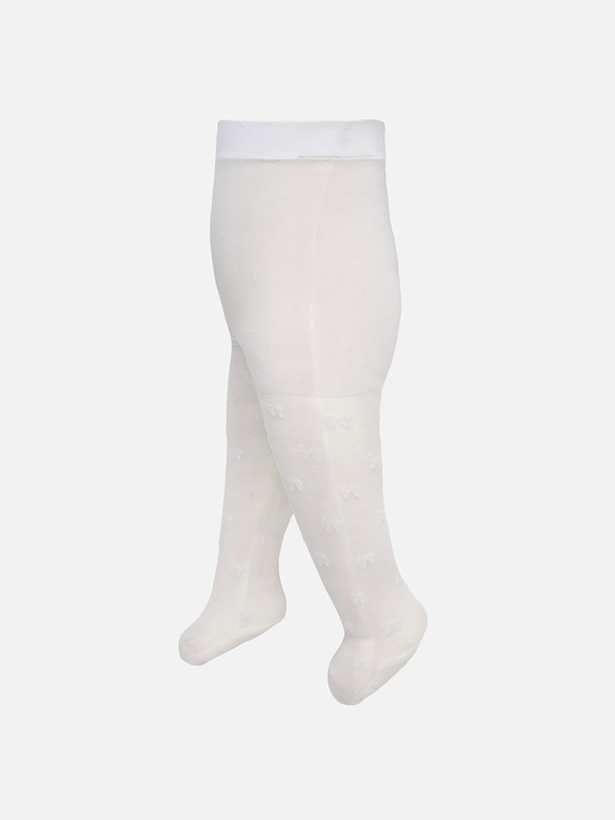 Collants jacquard Branco (Branco)  para Bebé Menina - Mayoral