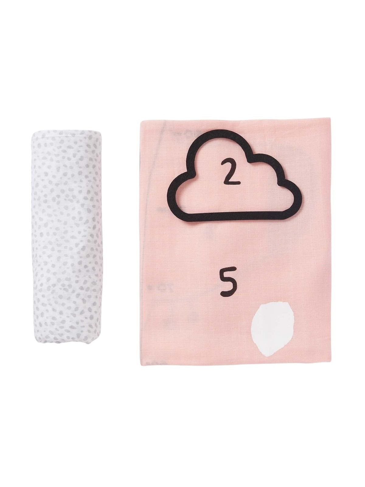 Pack 2 fraldas medidor Ballet (Rosa)  para Bebé Menina - Mayoral
