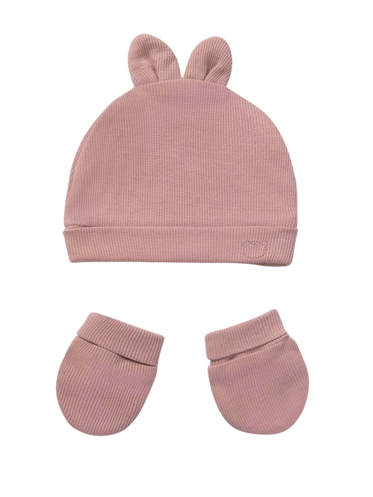 Gorro + Luvas  (Rosa)  para Bebé Menina - Mayoral