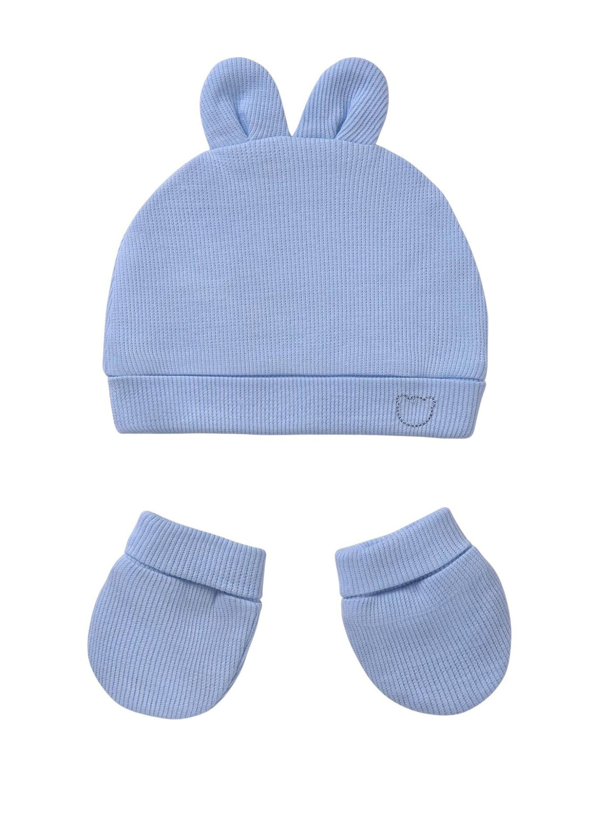Gorro + Luvas  (Celeste)  para Bebé Menino - Mayoral