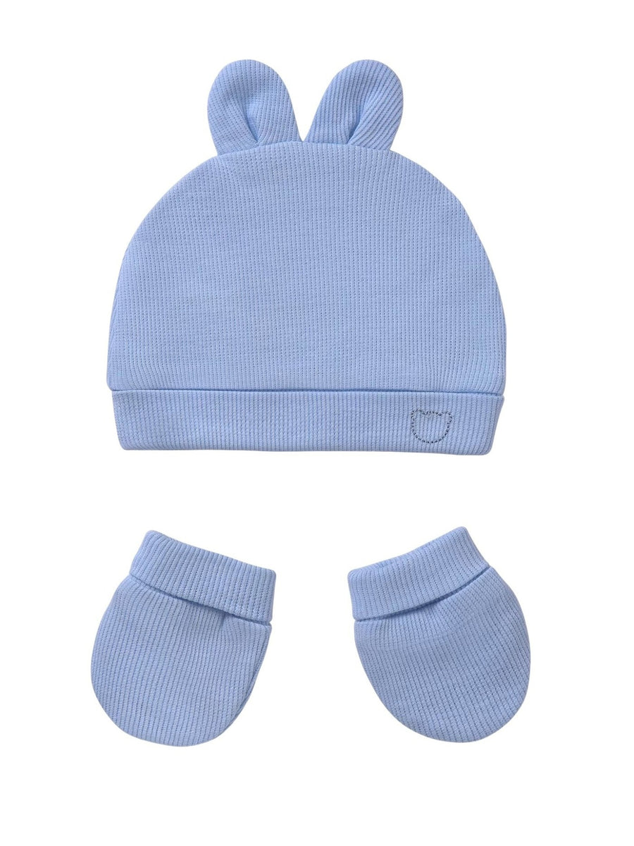Gorro + Luvas  (Celeste)  para Bebé Menino - Mayoral