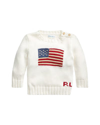 Camisola Branco para Bebé Menino - Polo Ralph Lauren