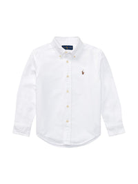 Camisa Branco para Menino - Polo Ralph Lauren